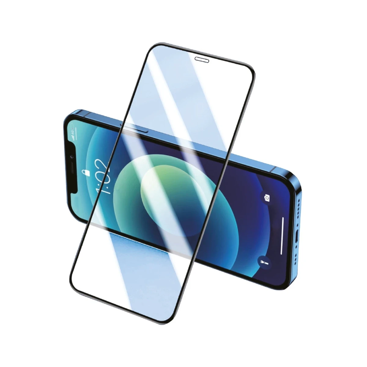 Samsung Galaxy S25 FE 3D Antistatik Cam Ekran Koruyucu - Siyah