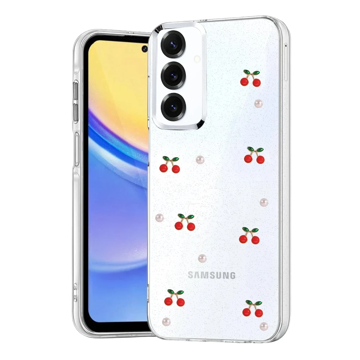 Samsung Galaxy A37 5G Fiyonk Desenli Kapak - Desen 9