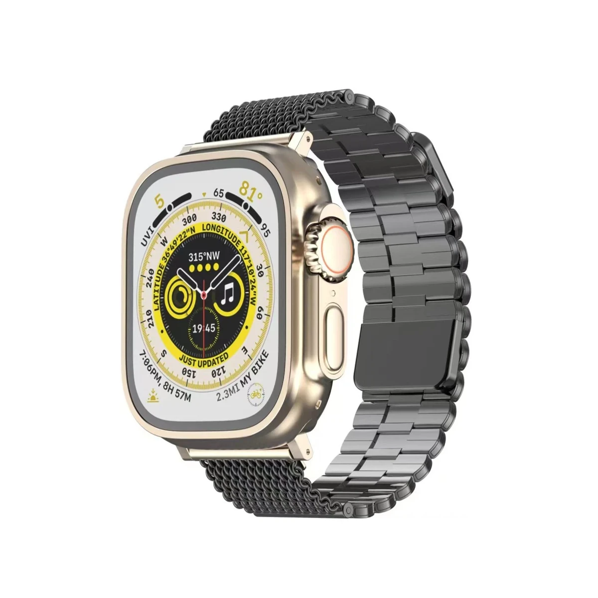 Apple Watch 42mm Ascend Metal Kordon - Gri