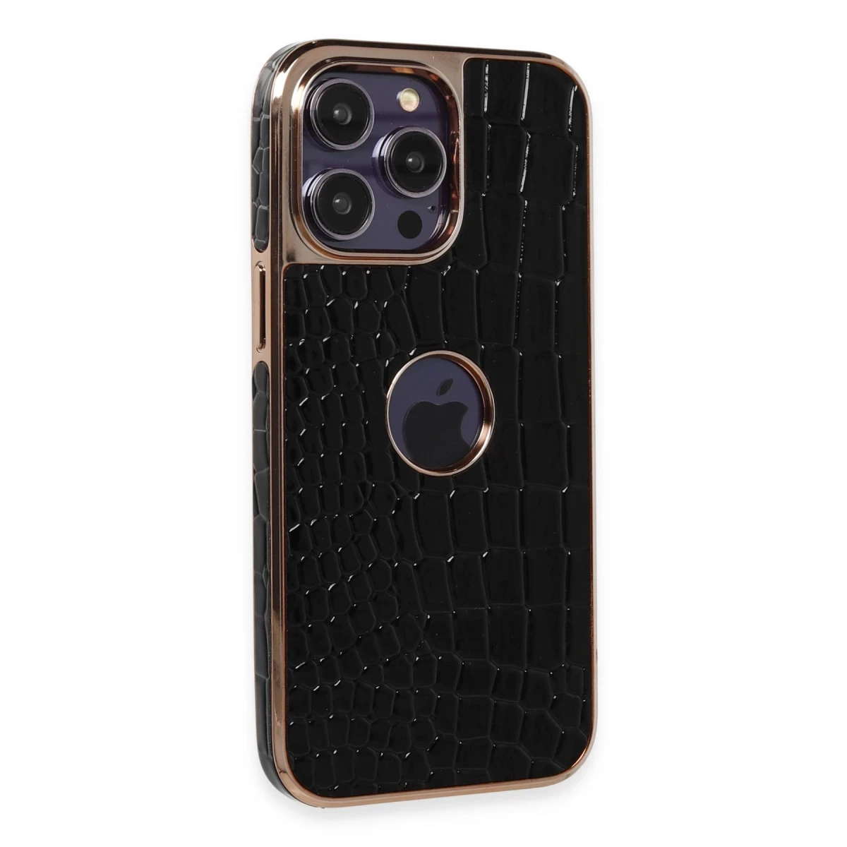 Apple iPhone 13 Pro Max Kılıf Snake Kapak - Siyah