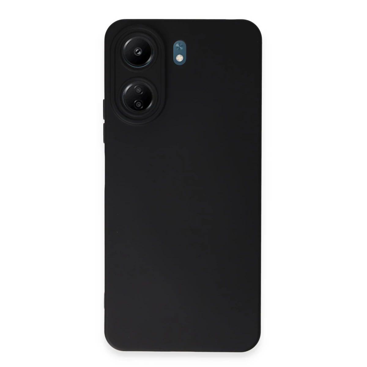 Xiaomi Redmi 13C Kılıf Nano içi Kadife Silikon - Siyah