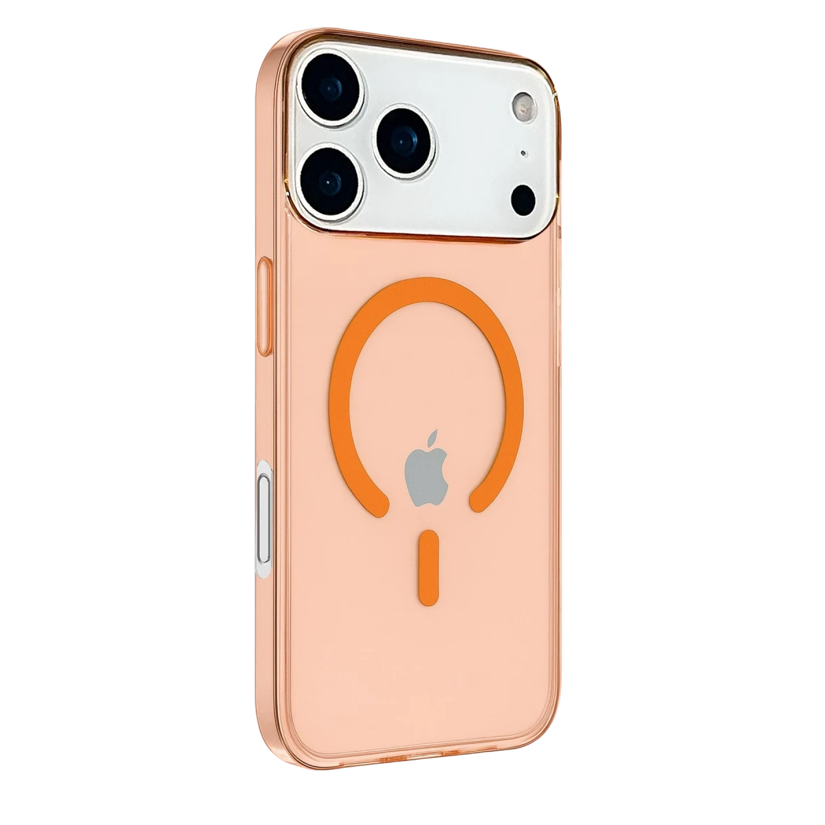 Apple iPhone 18 Pro/17 Pro Pc Real Magsafe Kapak - Turuncu