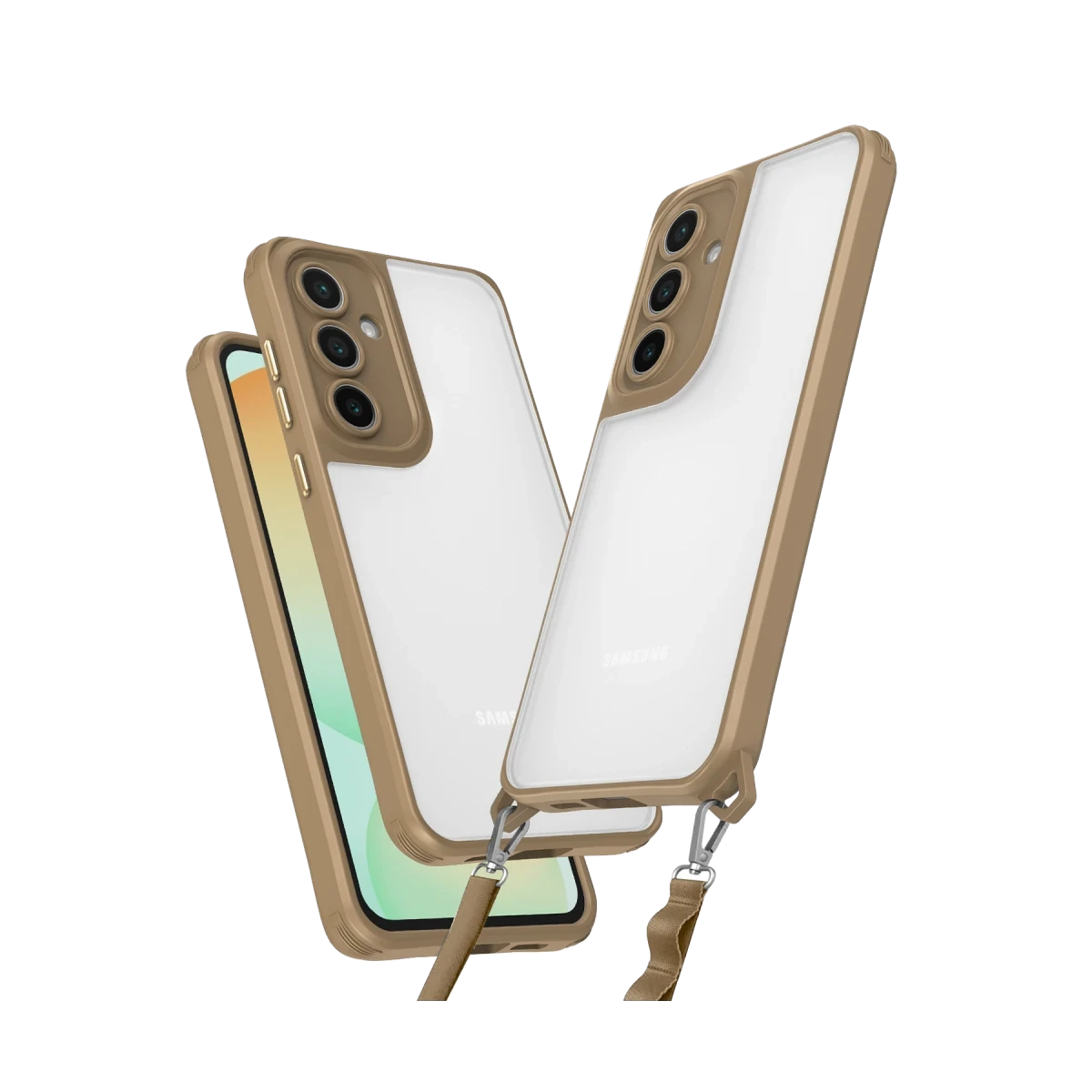 Samsung Galaxy A26 Kılıf Penta Silikon Kılıf - Çöl Titanyum