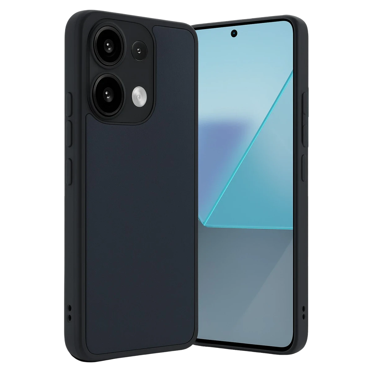 Xiaomi Redmi Note 13 4G Kılıf Aras Deri Kapak - Lacivert