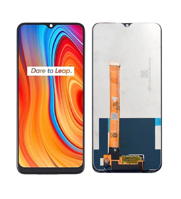 Realme C3 Lcd Ekran Dokunmatik (Siyah)