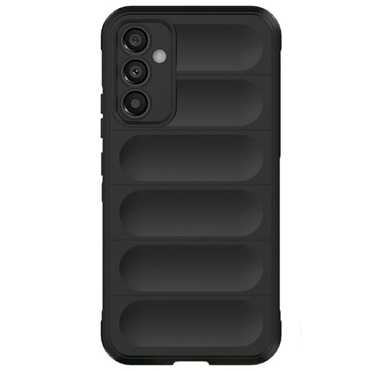 Samsung A56 Kılıf Optimum Silikon - Siyah