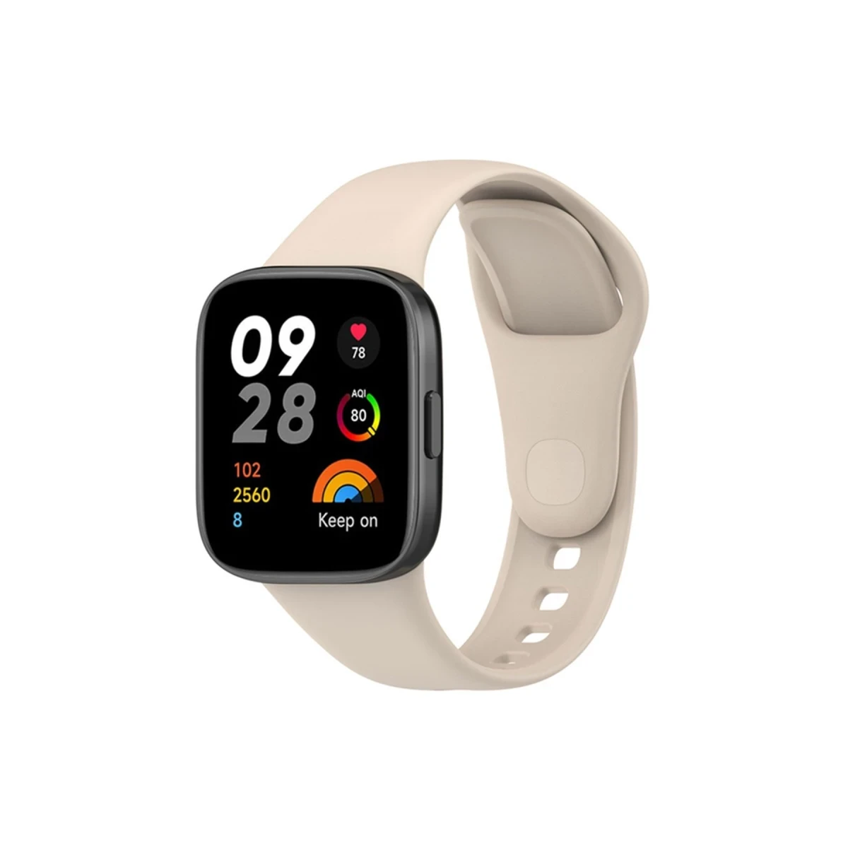 Xiaomi Redmi Watch 3 Klasik Kordon - Bej