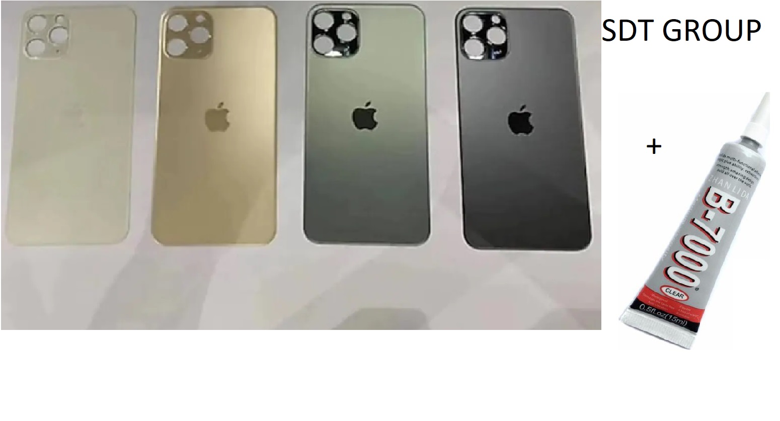 iPhone 11 PRO Arka Batarya Pil Kapağı ALTIN (B7000