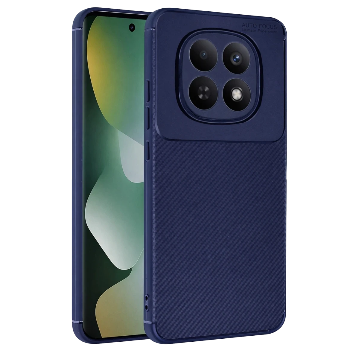 Xiaomi Redmi Note 15 4G Auto Focus Karbon Kapak - Lacivert