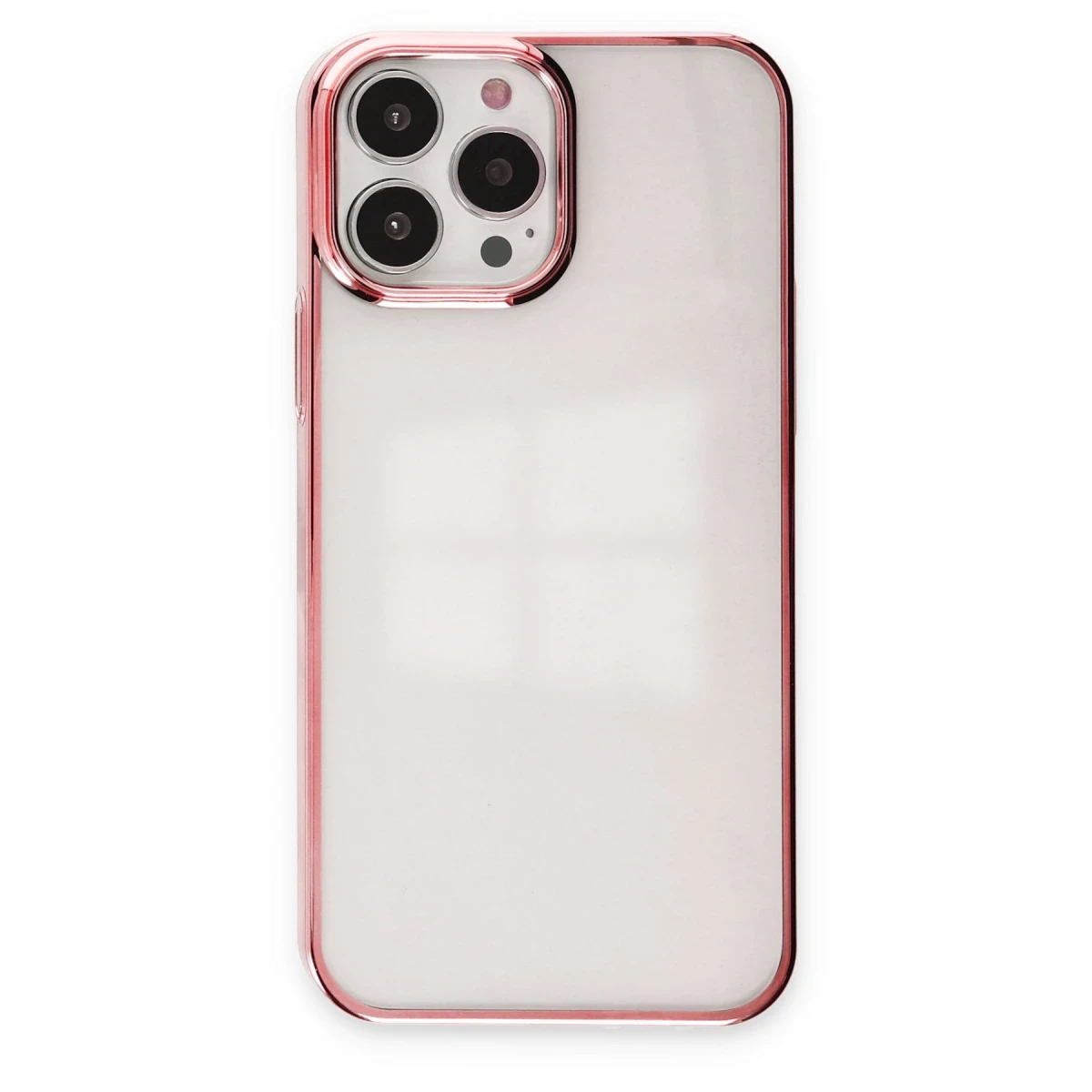 Apple iPhone 14 Pro Max Kılıf Element Silikon - Pembe