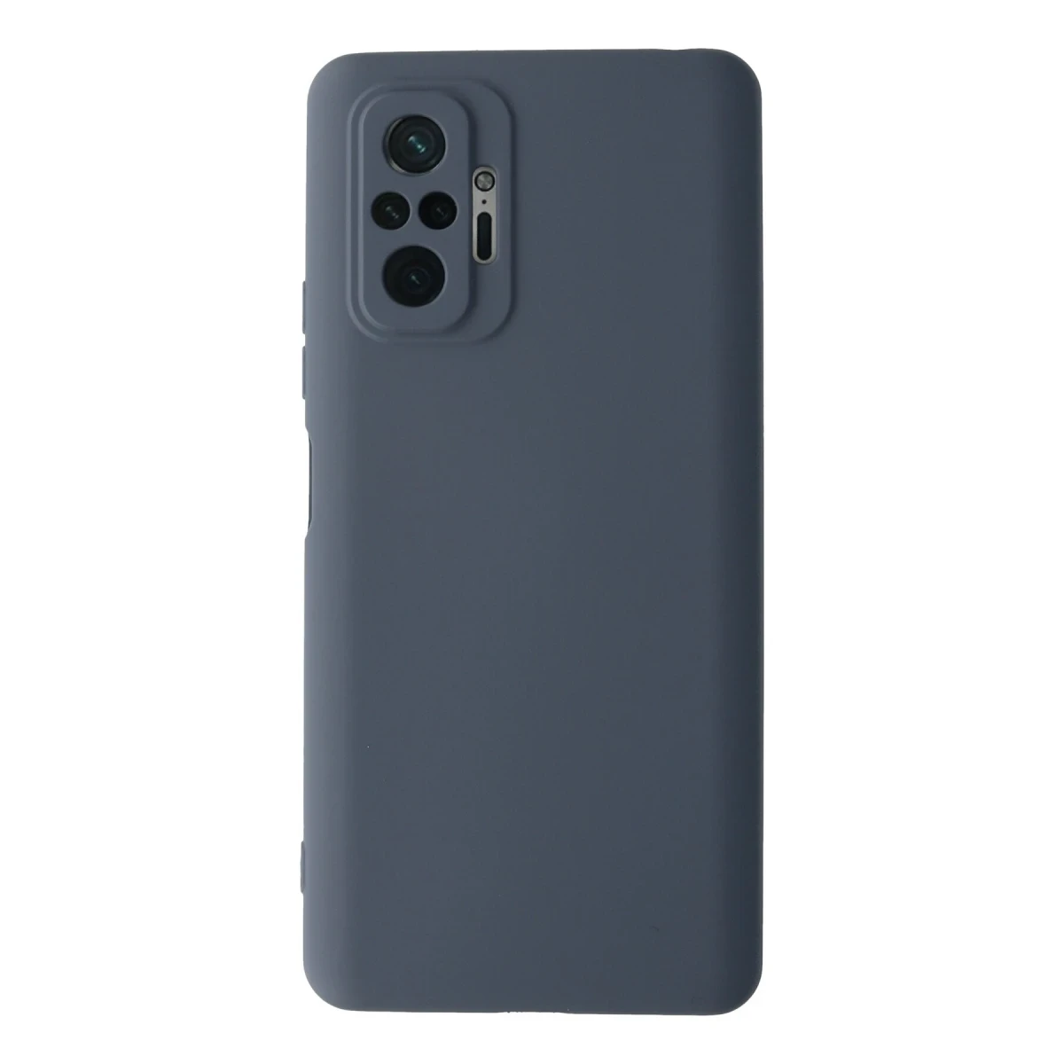 Xiaomi Redmi Note 10 Pro Kılıf Nano içi Kadife Silikon - Gri