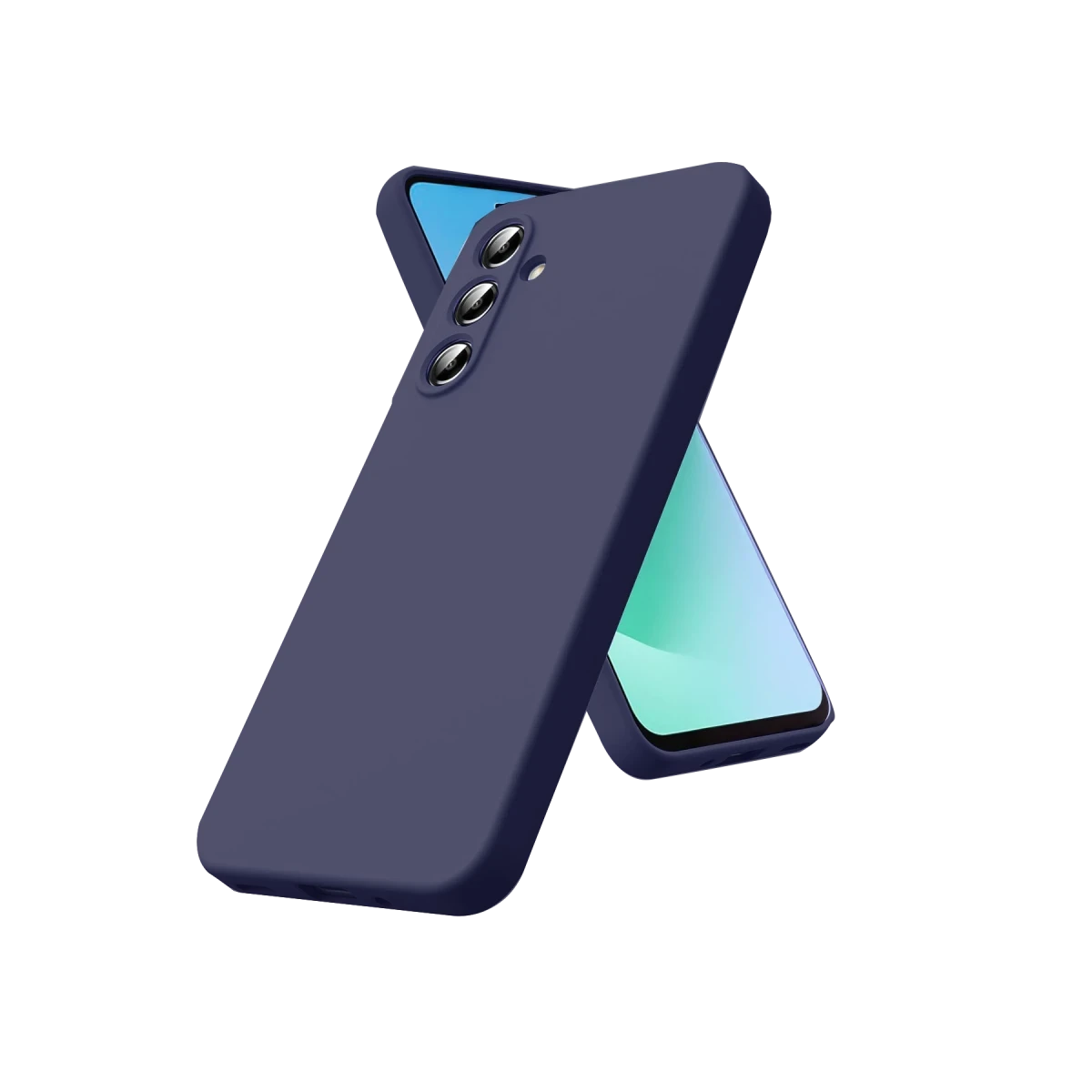Samsung Galaxy A17 5G First Silikon - Lacivert