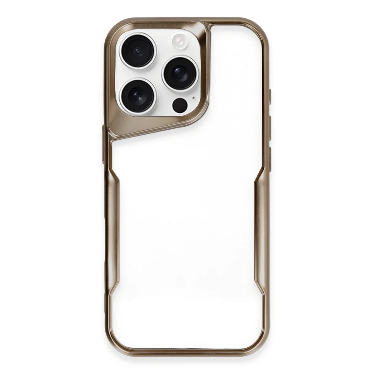 Apple iPhone 16 Pro Max Kılıf Boyi Silikon Kapak - Desert