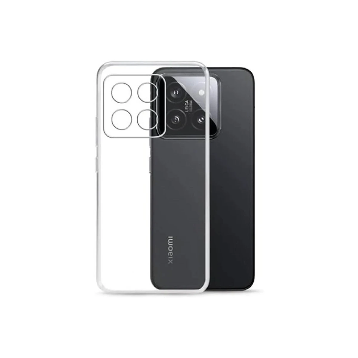 Xiaomi Mi 14T Pro Kılıf Lüx Şeffaf Silikon