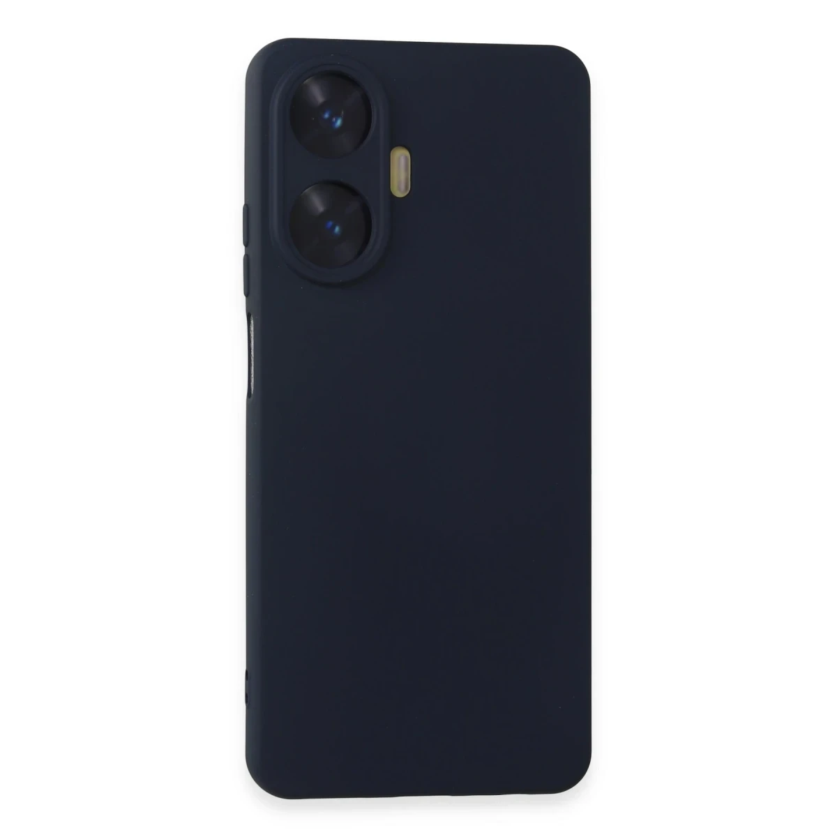 Realme C55 Kılıf Nano içi Kadife Silikon - Lacivert