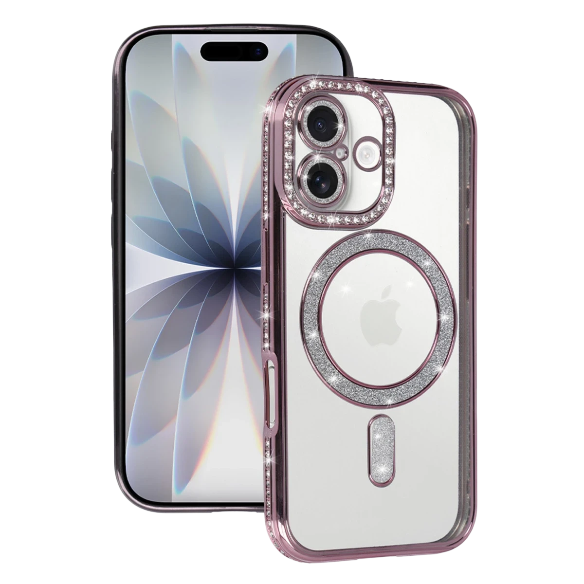 Apple iPhone 17 Joke Simli Magneticsafe Kılıf - Pembe
