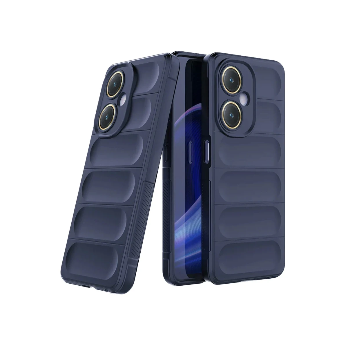 Vivo Y27 Kılıf Optimum Silikon - Lacivert