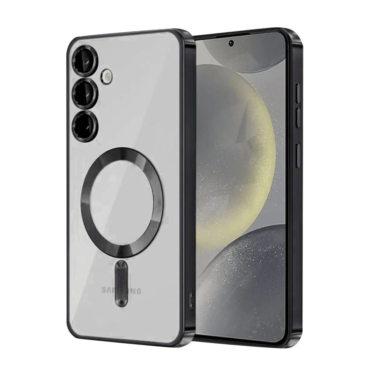 Samsung Galaxy A55 5G Kross Magneticsafe Kapak - Siyah