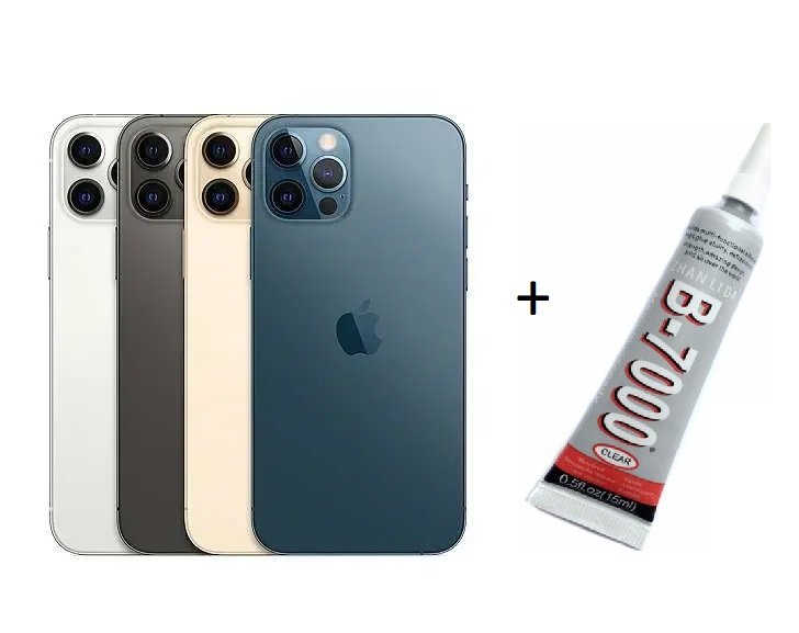 iPhone 12 PRO MAX Arka Batarya Pil Kapağı GRİ (B70