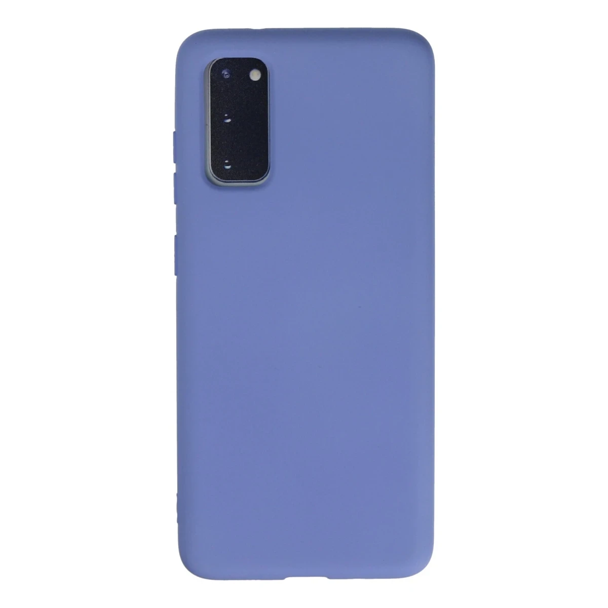 Samsung Galaxy S20 Kılıf Nano içi Kadife Silikon - Lila
