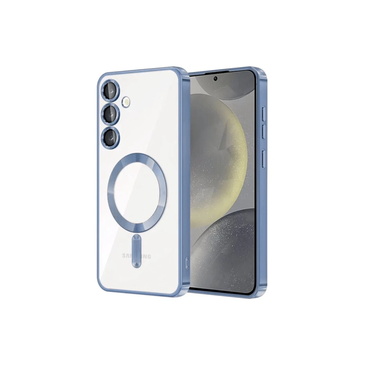 Samsung Galaxy S23 Plus Kılıf Kross Magneticsafe Kapak - Sierra Blue