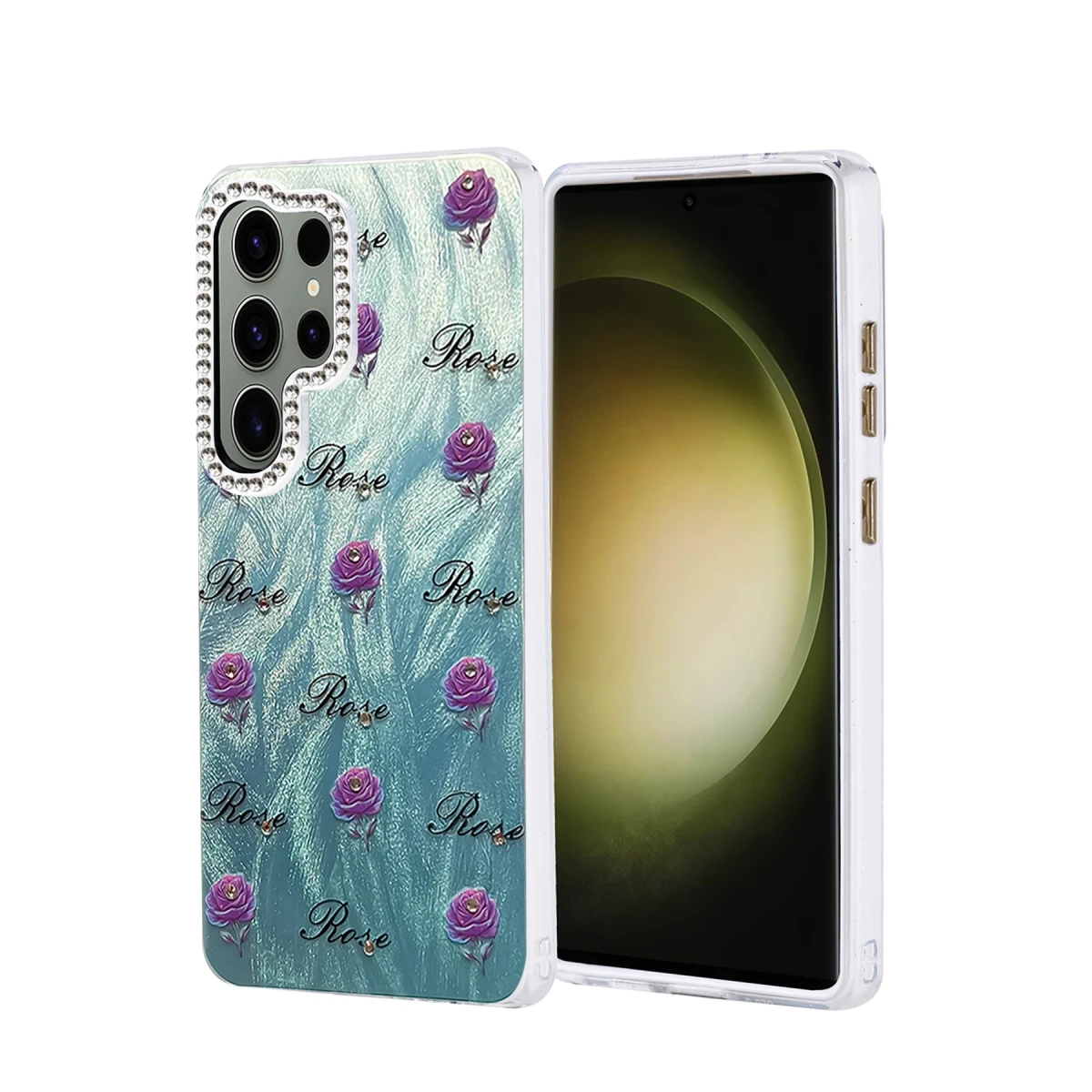 Samsung Galaxy S25 Ultra Kılıf Blade Aynalı Desenli Kapak - Desen 9