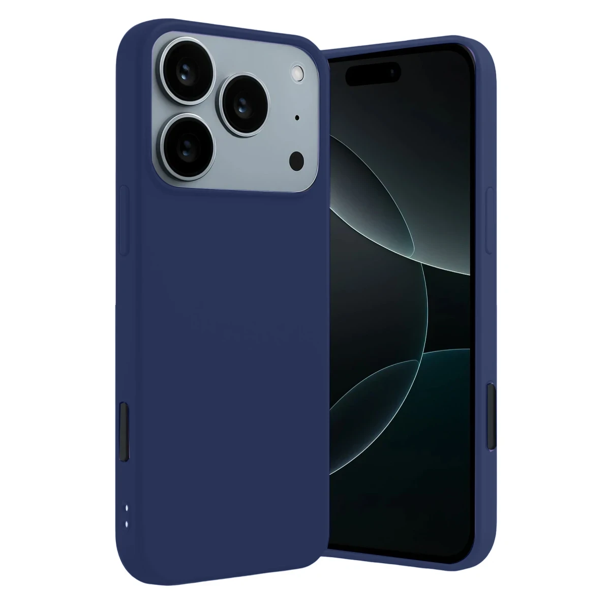 Apple iPhone 17 Pro/18 Pro First Silikon - Lacivert