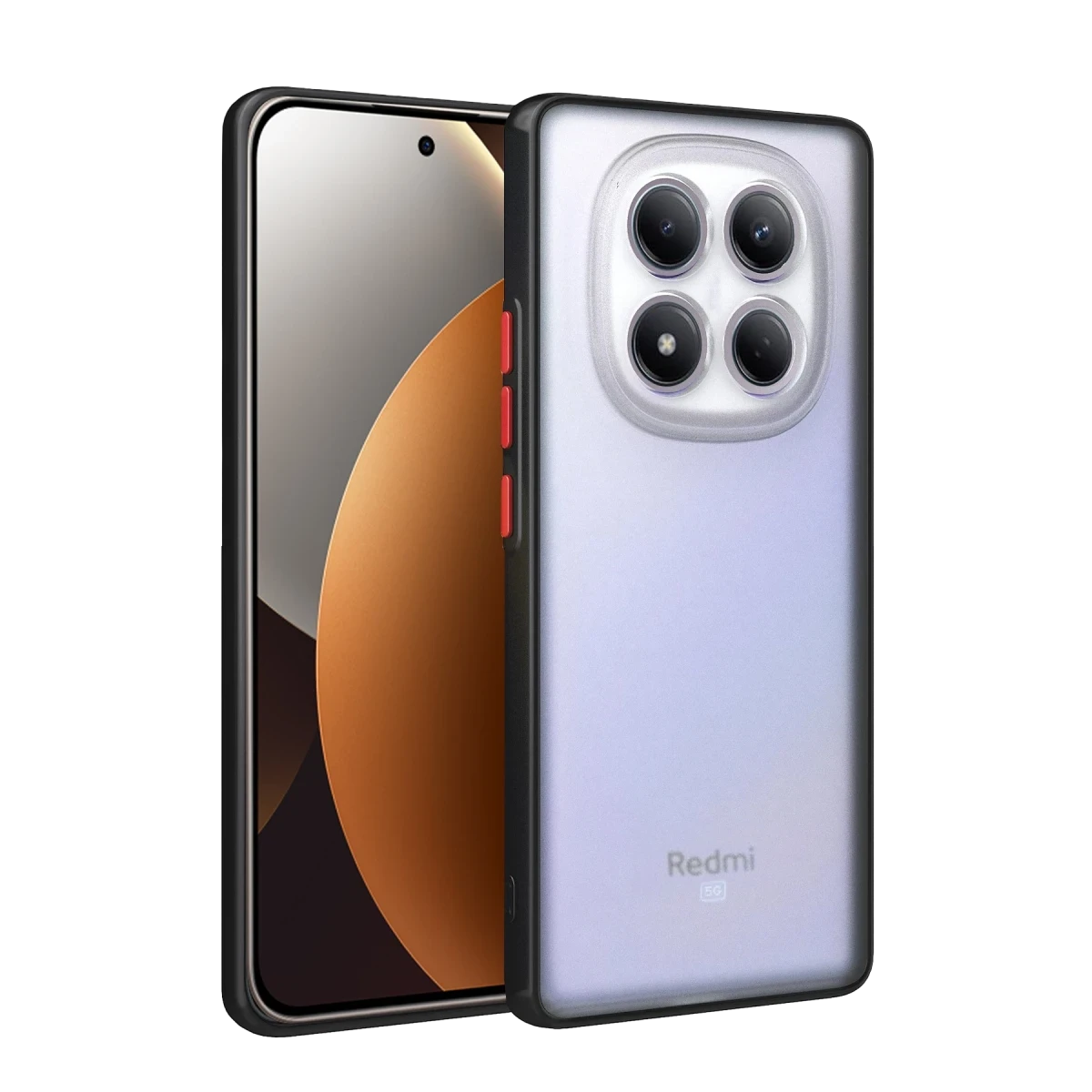 Xiaomi Redmi Note 15 Pro Plus 5G Montreal Silikon Kapak - Siyah