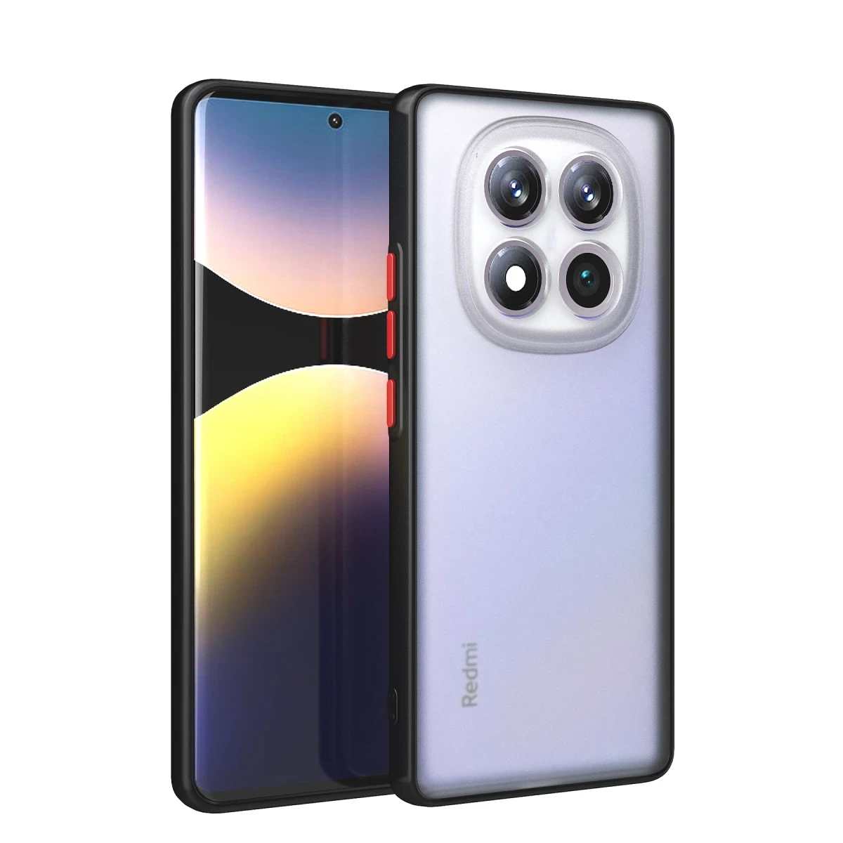Xiaomi Redmi Note 14 Pro 4G Kılıf Montreal Silikon Kapak - Siyah