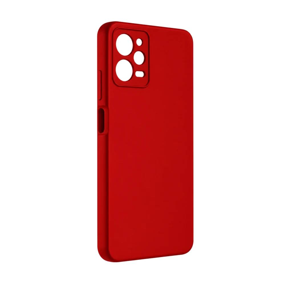 Xiaomi Redmi Note 12 Pro 5G Nano içi Kadife Silikon - Kırmızı