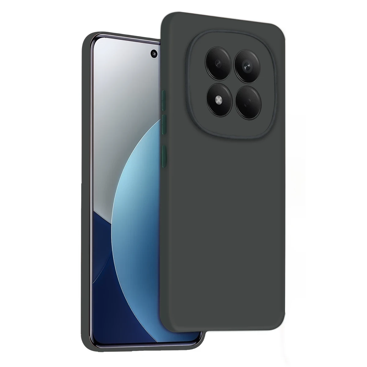 Xiaomi Redmi Note 15 Pro 5G First Silikon - Koyu Yeşil