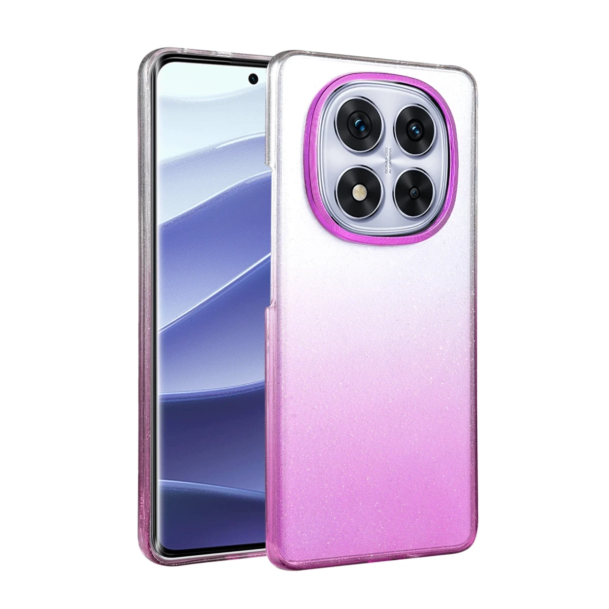 Xiaomi Redmi Note 14 Pro 4G Glossy Kapak - Mor