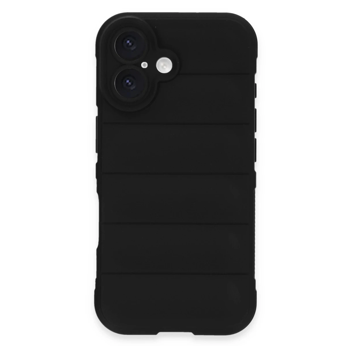 Apple iPhone 16 Kılıf Optimum Silikon - Siyah