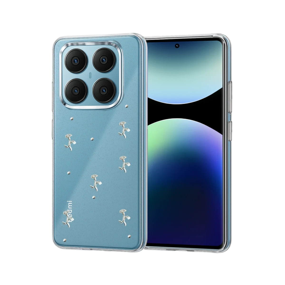 Xiaomi Redmi Note 14 Pro 4G Fiyonk Desenli Kapak - Desen 4