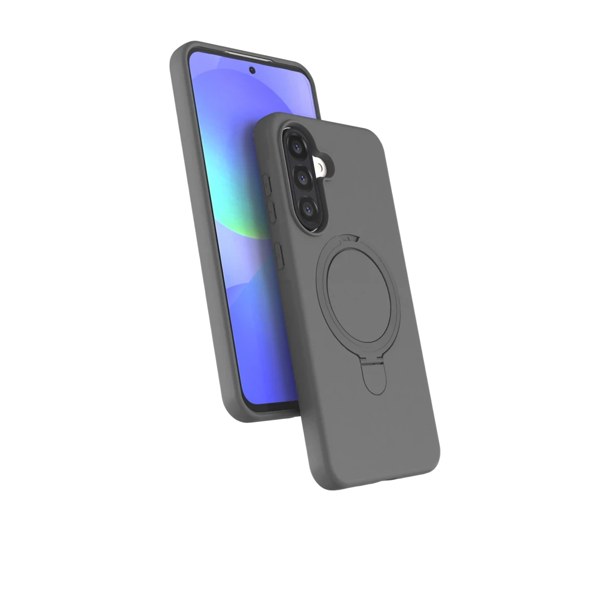 Samsung Galaxy A26 Regal Magsafe Standlı Kapak - Titan Gri