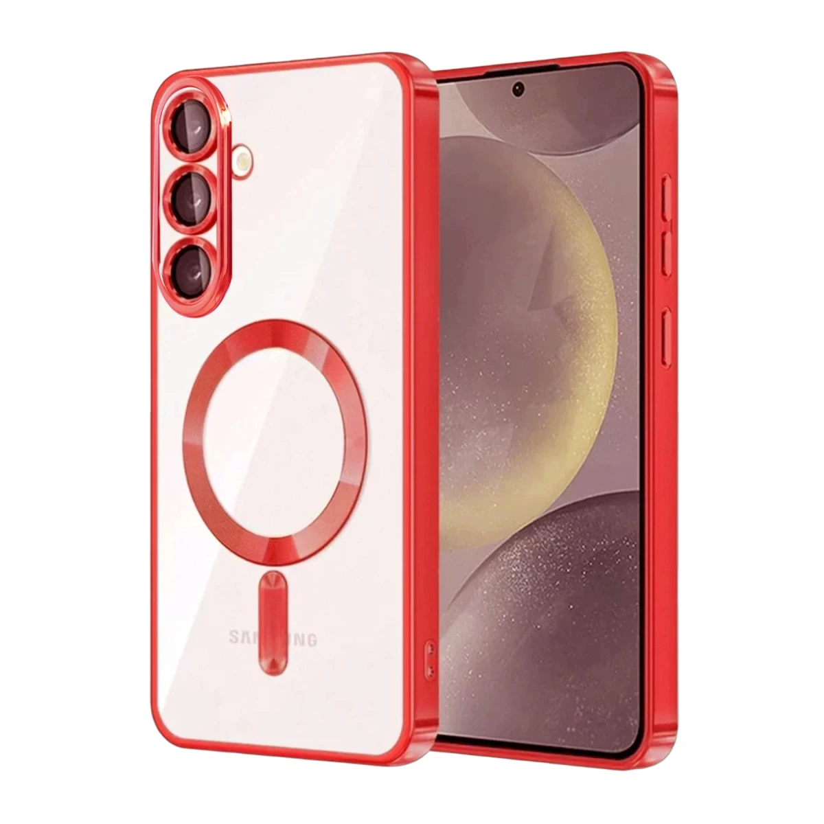Samsung Galaxy S26 Plus Kross Magneticsafe Kapak - Kırmızı