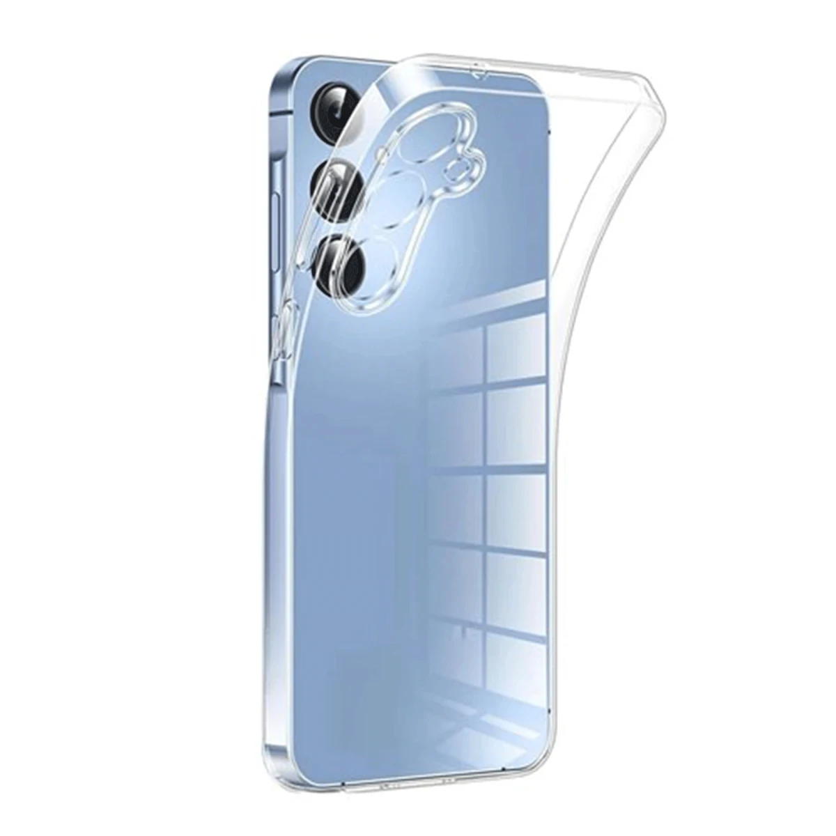 Samsung Galaxy A56 Kılıf Lüx Şeffaf Silikon