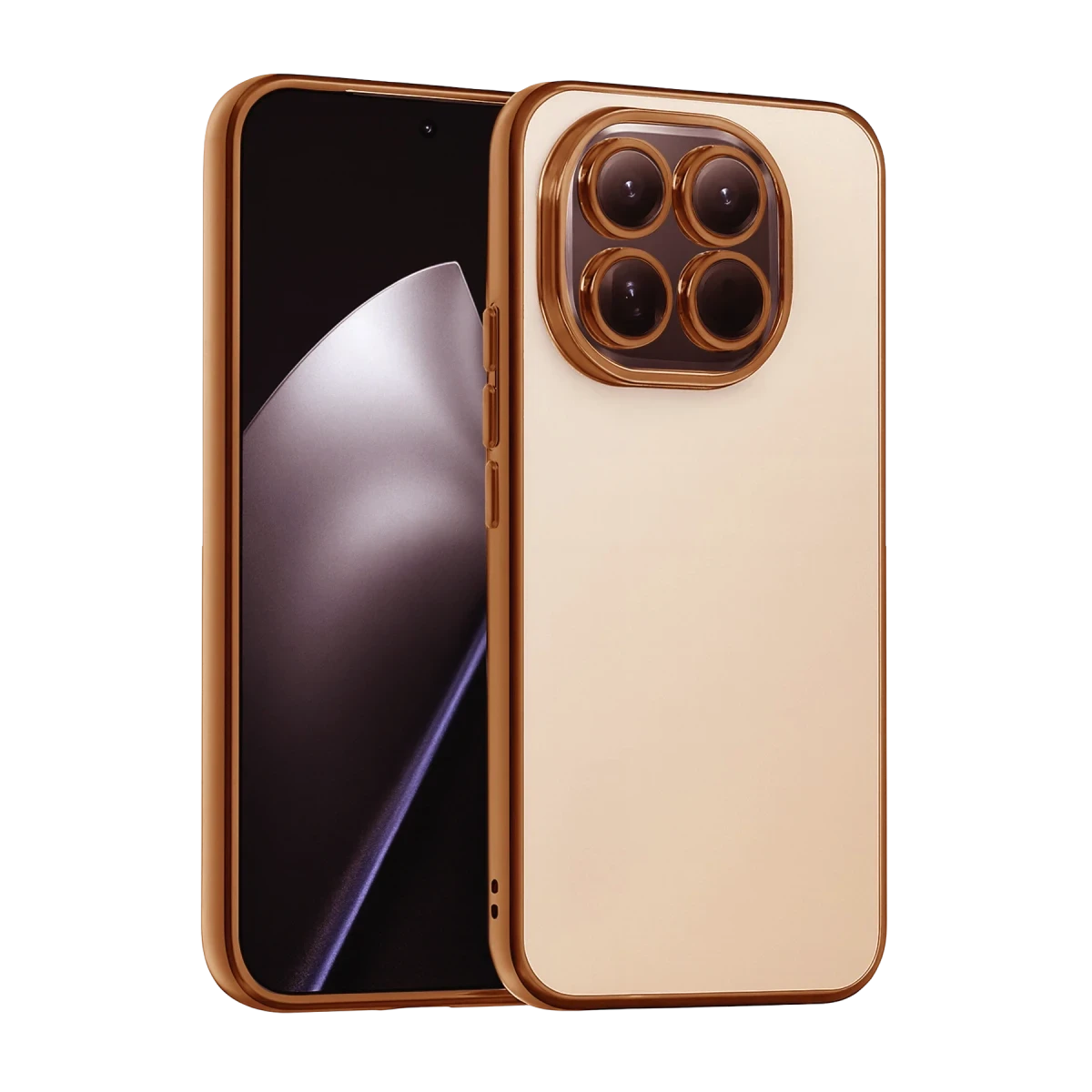 Xiaomi Mi 15 Razer Lensli Silikon - Çöl Titanyum