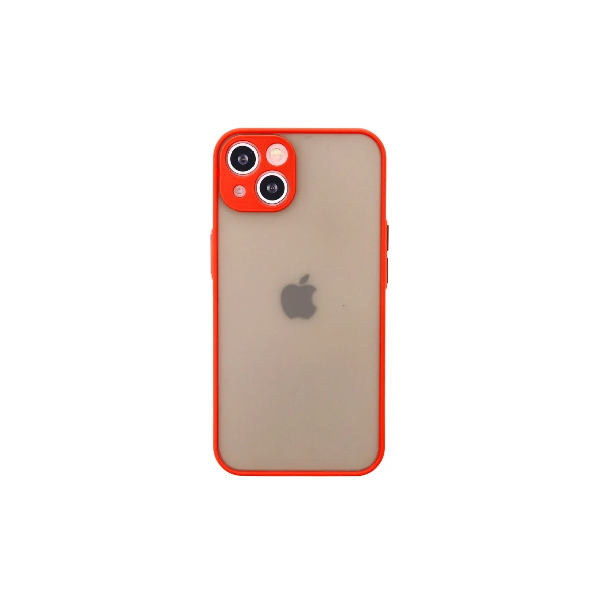 Apple iPhone 13 Mini Kılıf Montreal Silikon Kapak - Kırmızı