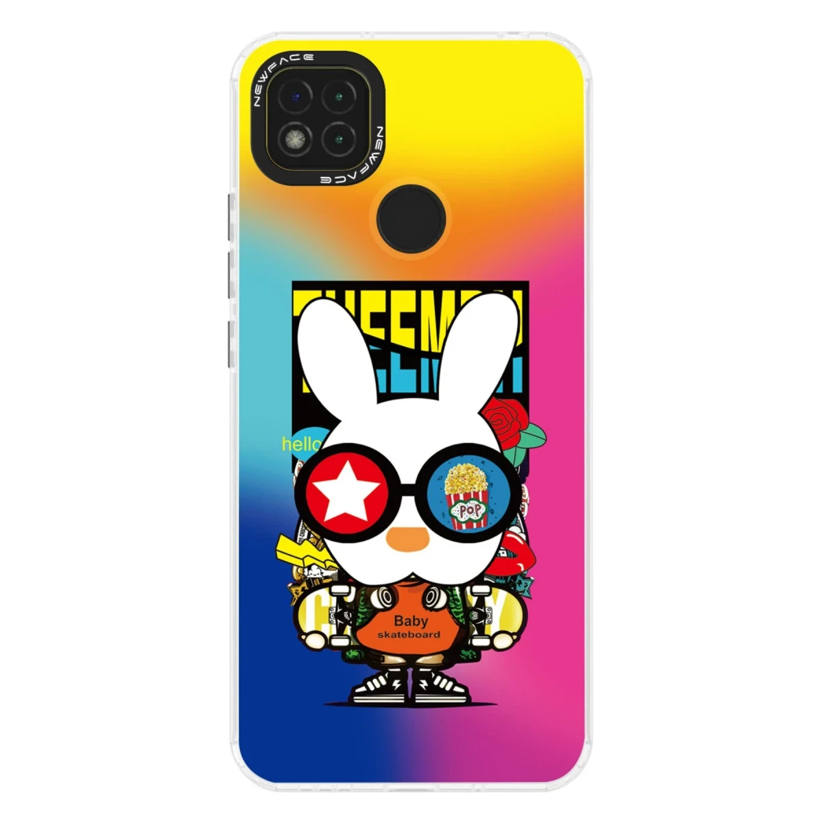 Xiaomi Redmi 9C Kılıf Estoril Desenli Kapak - Estoril - 10