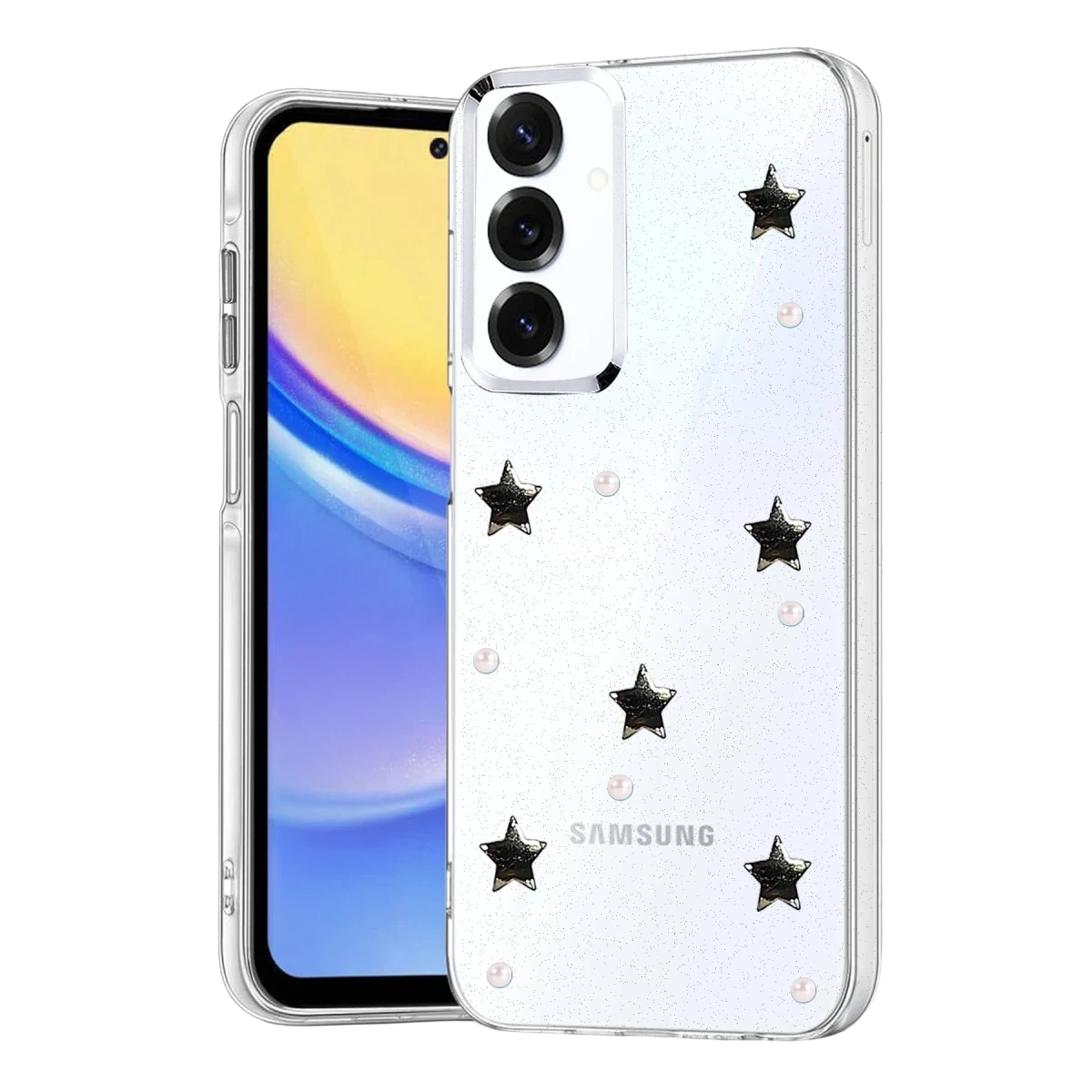 Samsung Galaxy A34 5G Fiyonk Desenli Kapak - Desen 7