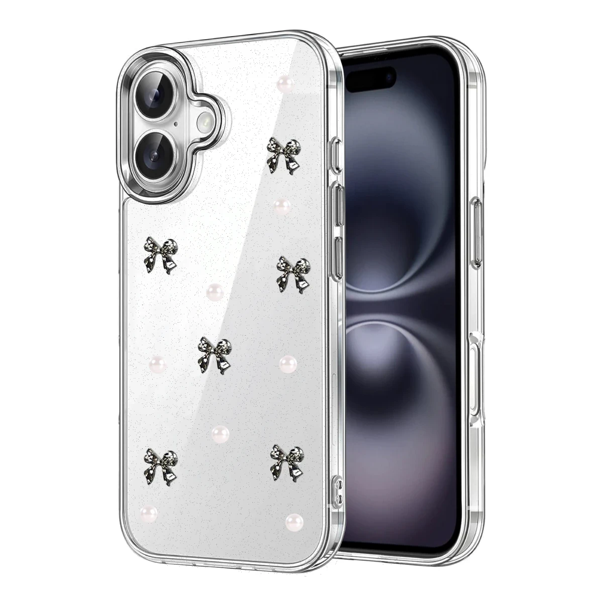 Apple iPhone 17 Fiyonk Desenli Kapak - Desen 8
