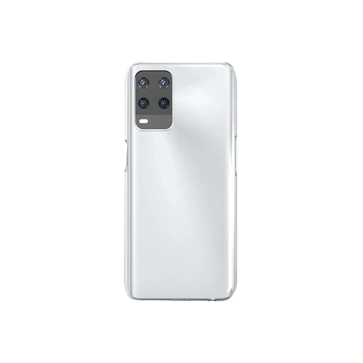Oppo A54 4G Kılıf Deluxe 2mm Şeffaf Silikon - Şeffaf