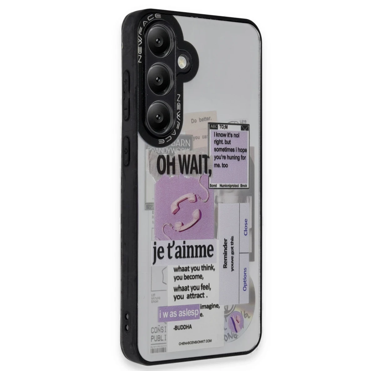 Samsung Galaxy A15 4G Kılıf Mirror Desenli Kapak - Mirror - 4