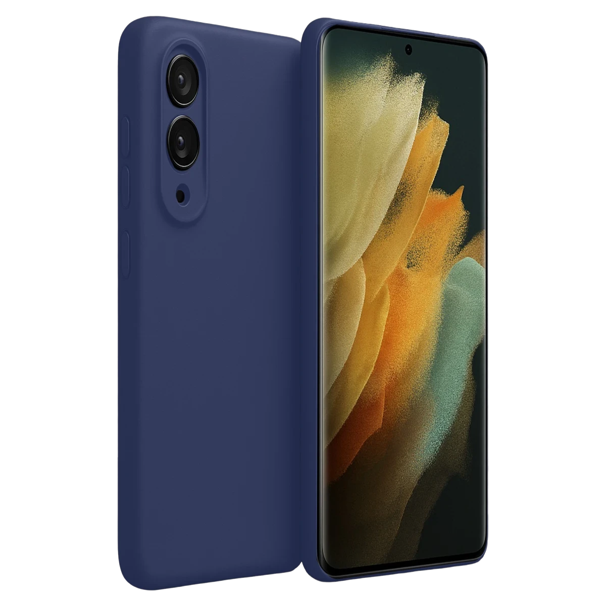 Samsung Galaxy S25 Edge First Silikon - Lacivert