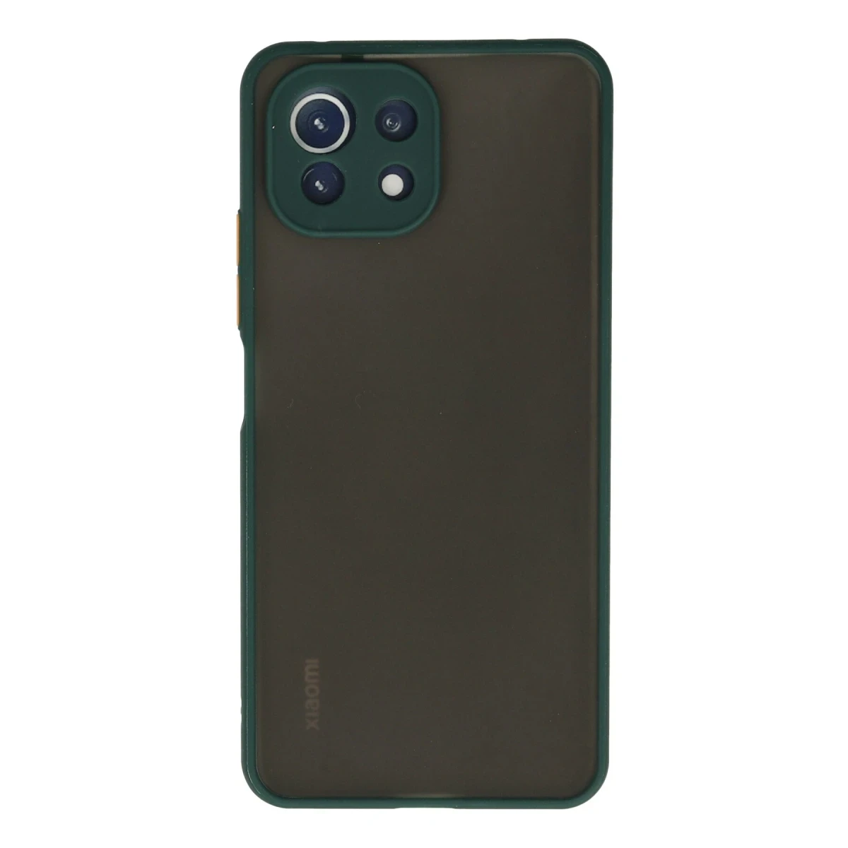 Xiaomi Mİ 11 Lite Kılıf Montreal Silikon Kapak - Yeşil