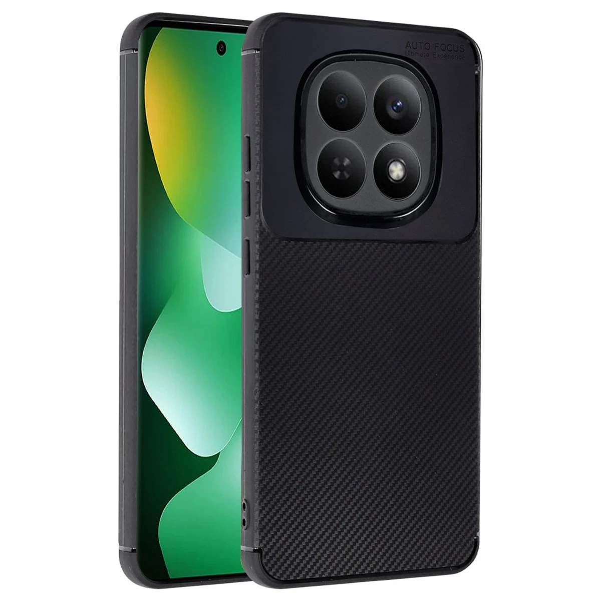 Xiaomi Redmi Note 15 Pro Plus 5G Auto Focus Karbon Kapak - Siyah