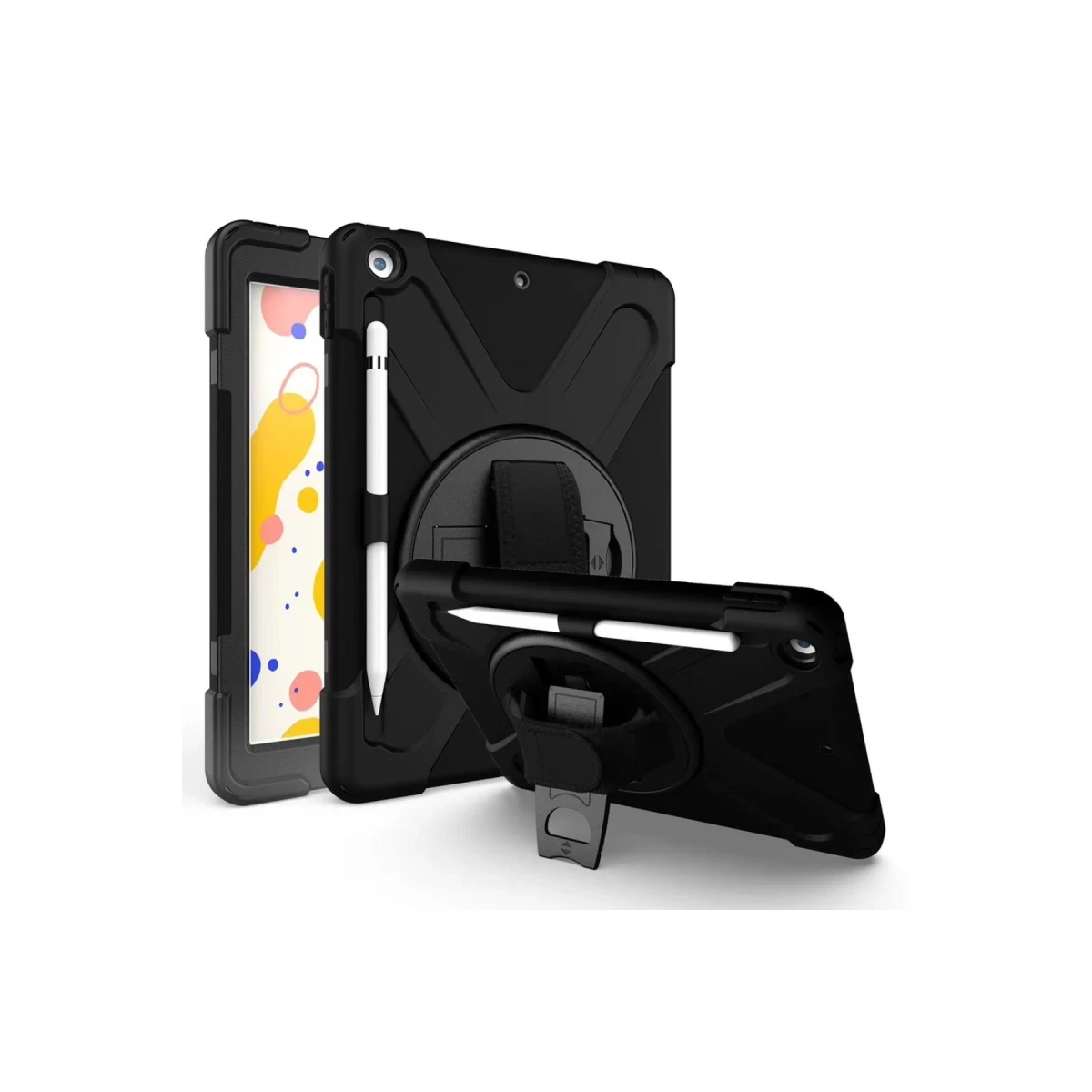 Apple iPad 5 Air 9.7 Kılıf Amazing Tablet Kapak - Siyah