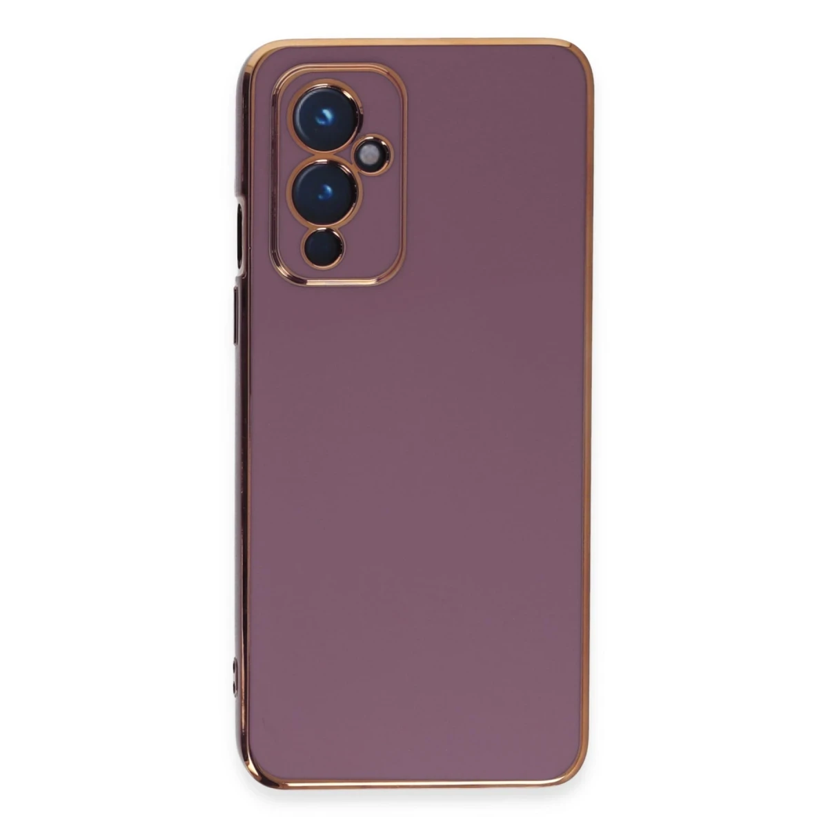 One Plus 9 Kılıf Volet Silikon - Mor