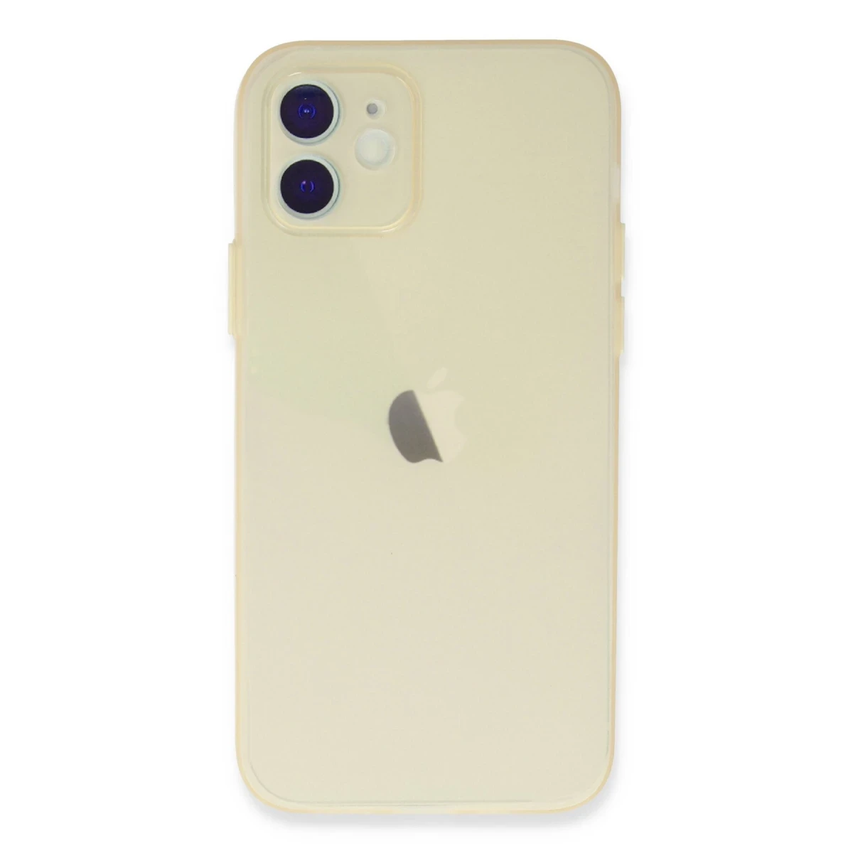 Apple iPhone 12 Kılıf Puma Silikon - Gold